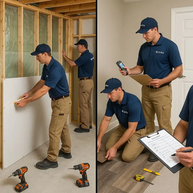 Repairs and Reconstruction process in Waterloo, NE